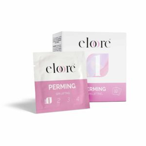 Cisteamin lifting trepavica i obrva – eloore® Perming Lotion (Korak 1)