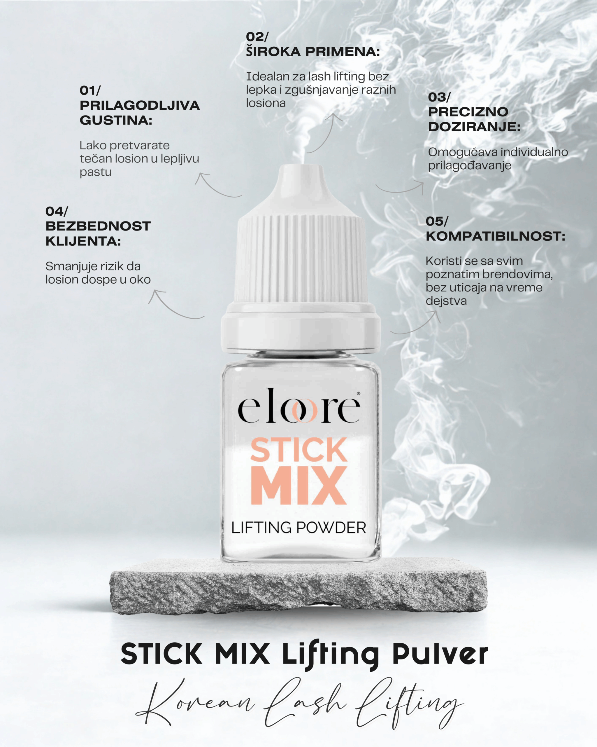 eloore® STICK MIX Lifting Pulver 3g - Слика 6